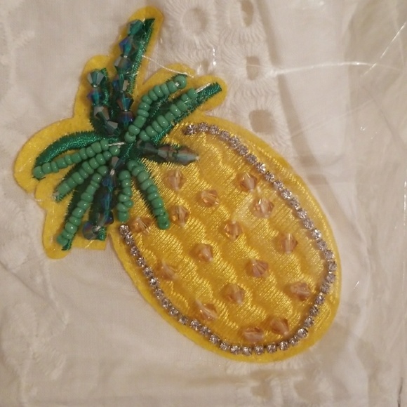 Pineapple Off The Shoulder Top - Picture 4 of 4
